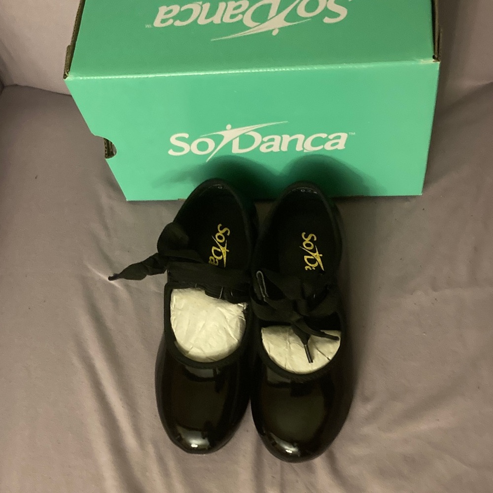 So Danca Kids Black Tap Shoes